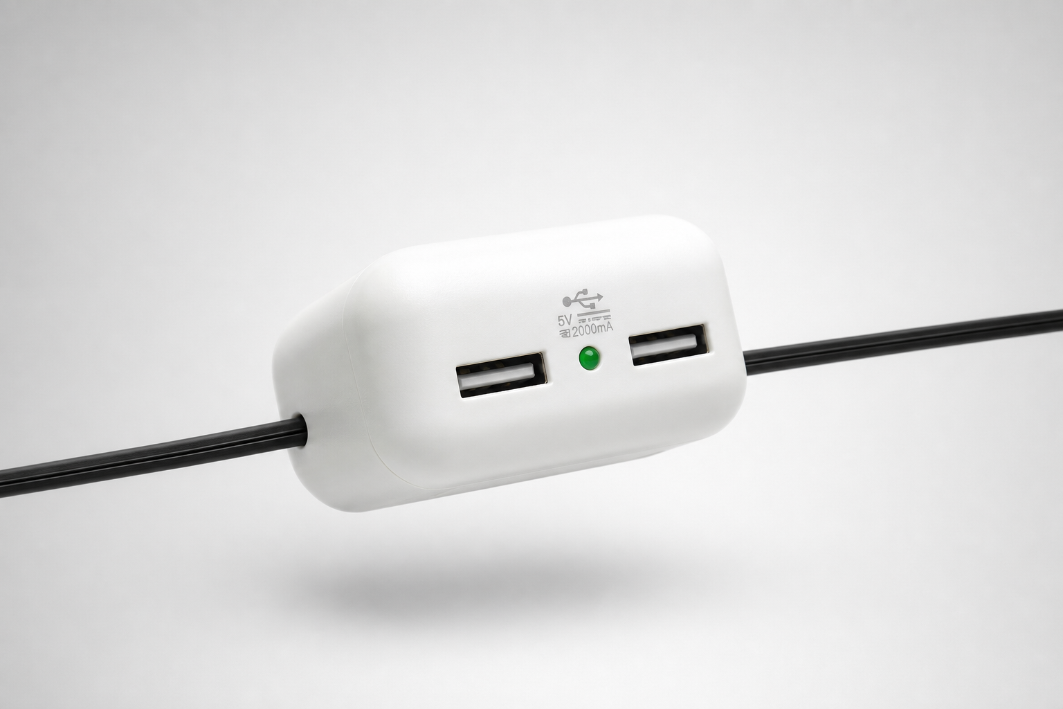 Clamp N Charge: USB Charging Station with Dual USB-A and USB-C Ports