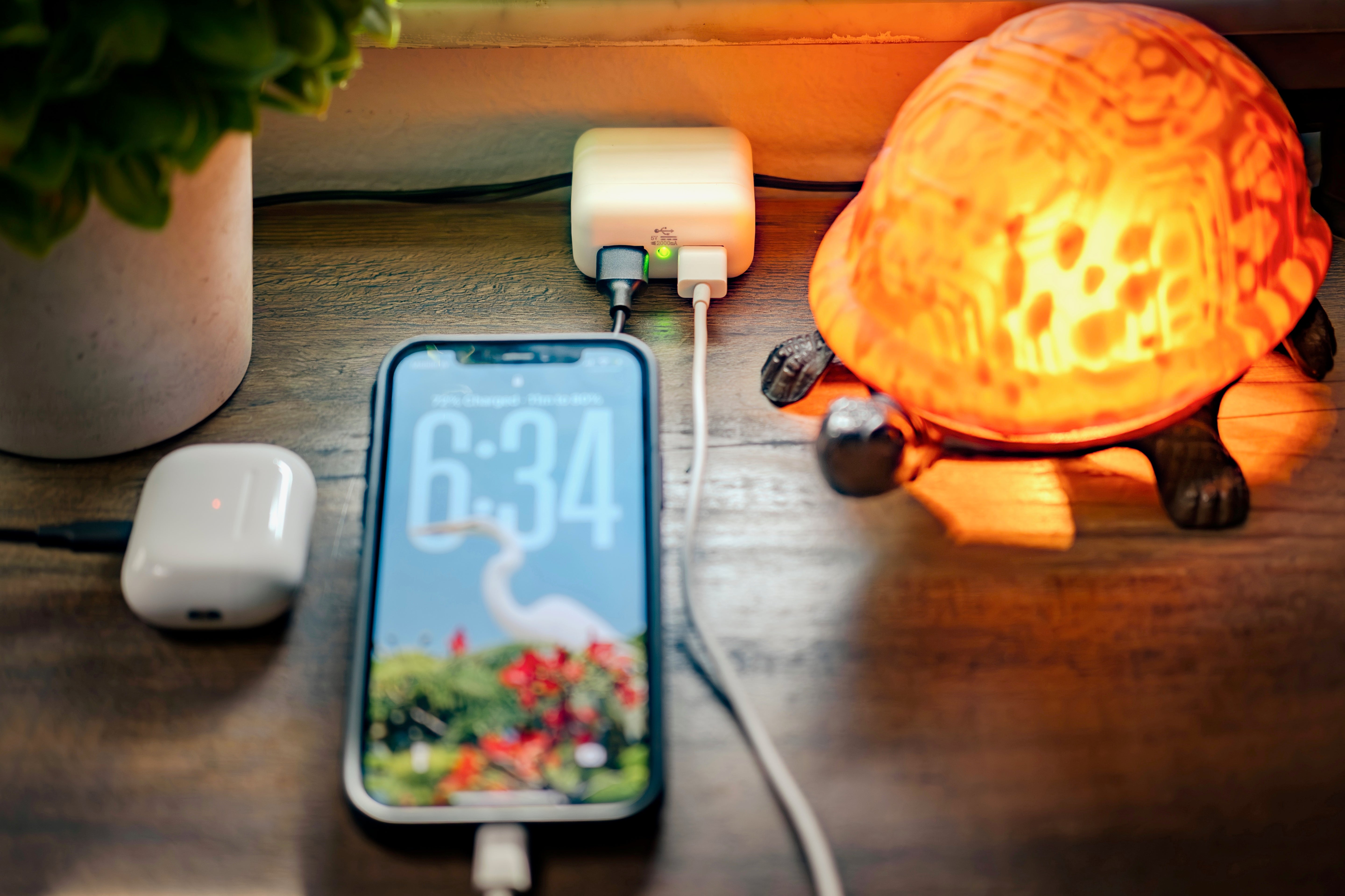 Clamp N Charge: USB Charging Station with Dual USB-A and USB-C Ports
